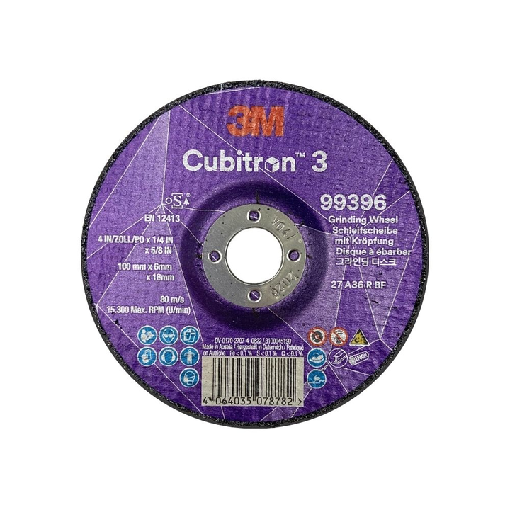3M™ Cubitron™ 3 DCGW, Heavy Cutting Grinding Wheels