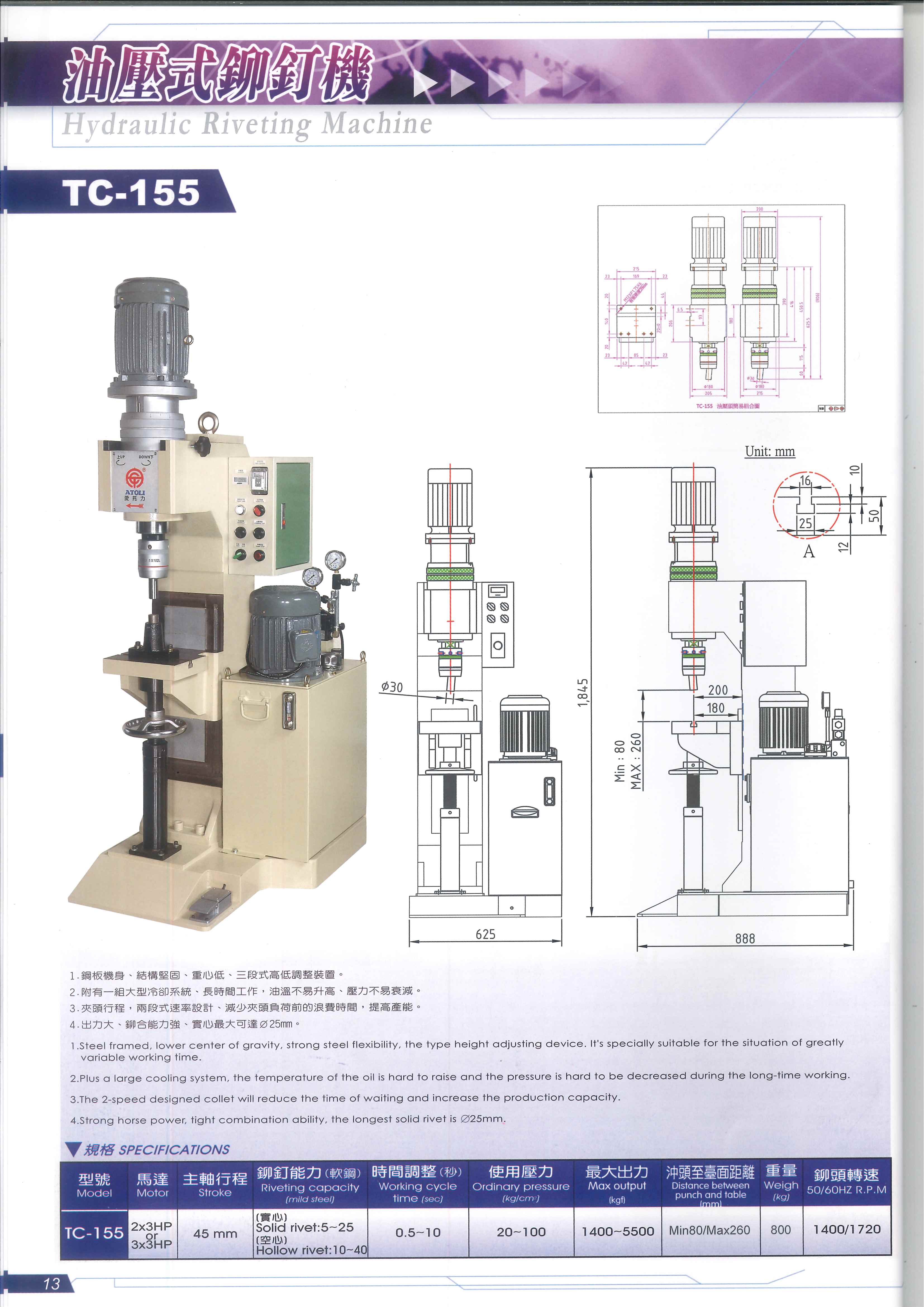 Hydraulic Riveting Machine