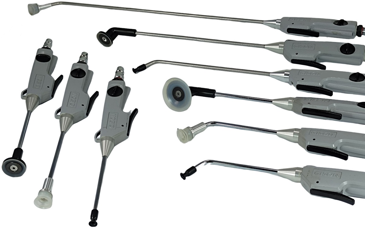 手持式氣動無痕跡真空吸盤槍 & 吹塵槍 (10-50mm)