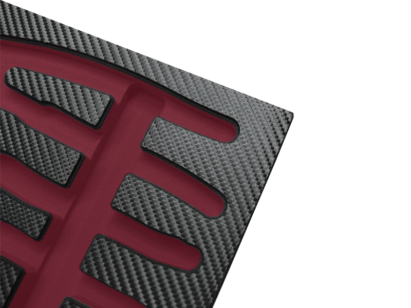 3D Carbon Fiber Texture Foam