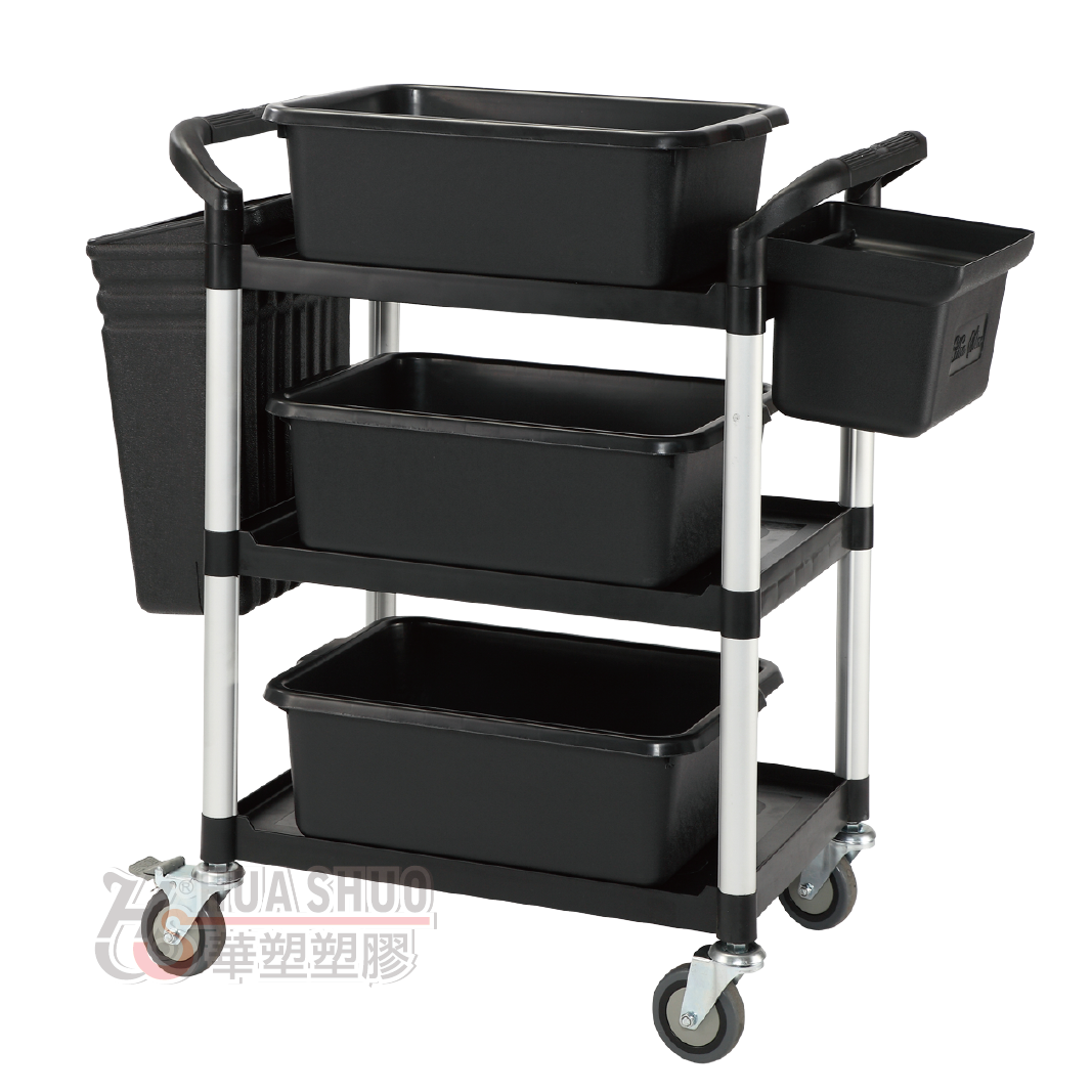707 Three-Layer Full Accessory Hotel Catering Trolley