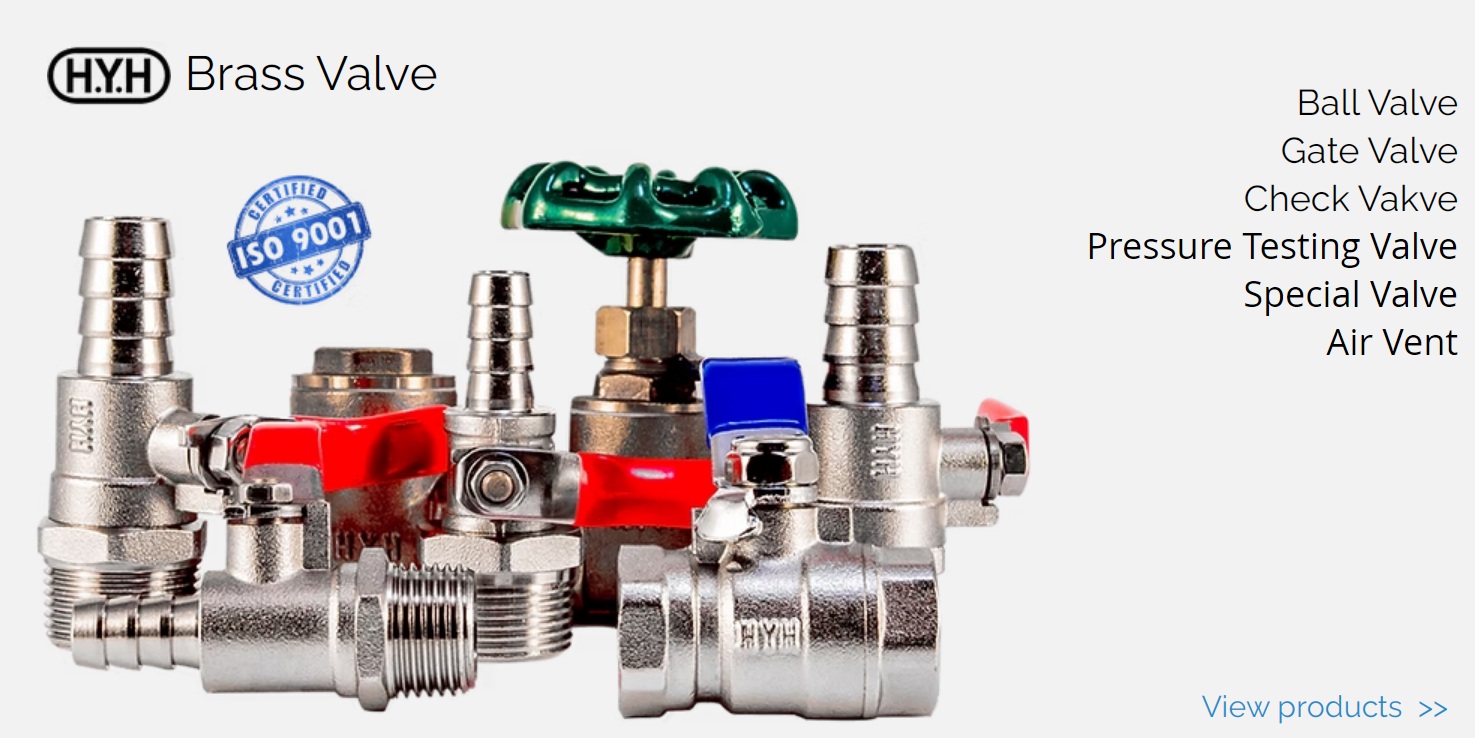 H.Y.H Brass Ball Valve (Standard Port/ Full Port)