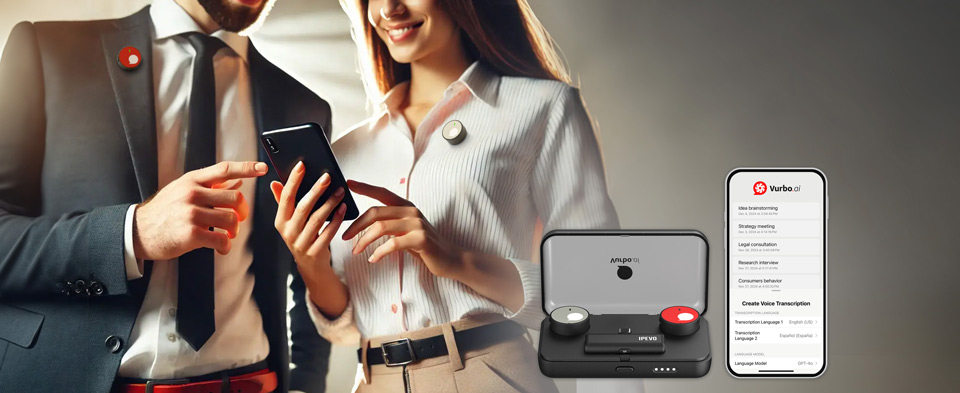 The IPEVO VOCAL WEARABLE Voice Receiver