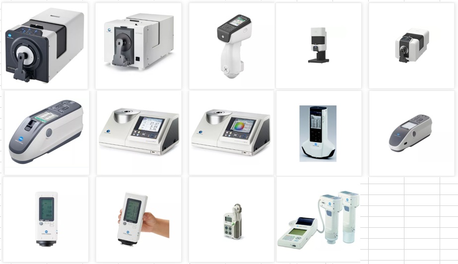 日本KONICAMINOLTA顏色與外觀測量儀器