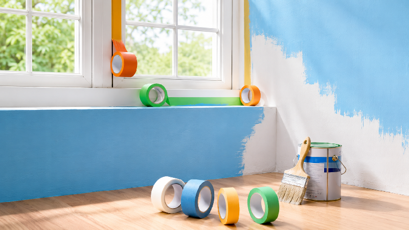 Paint and Stucco Masking Tapes