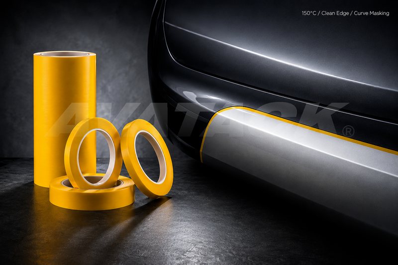 High-Temperature PVC Fine Line Masking Tape