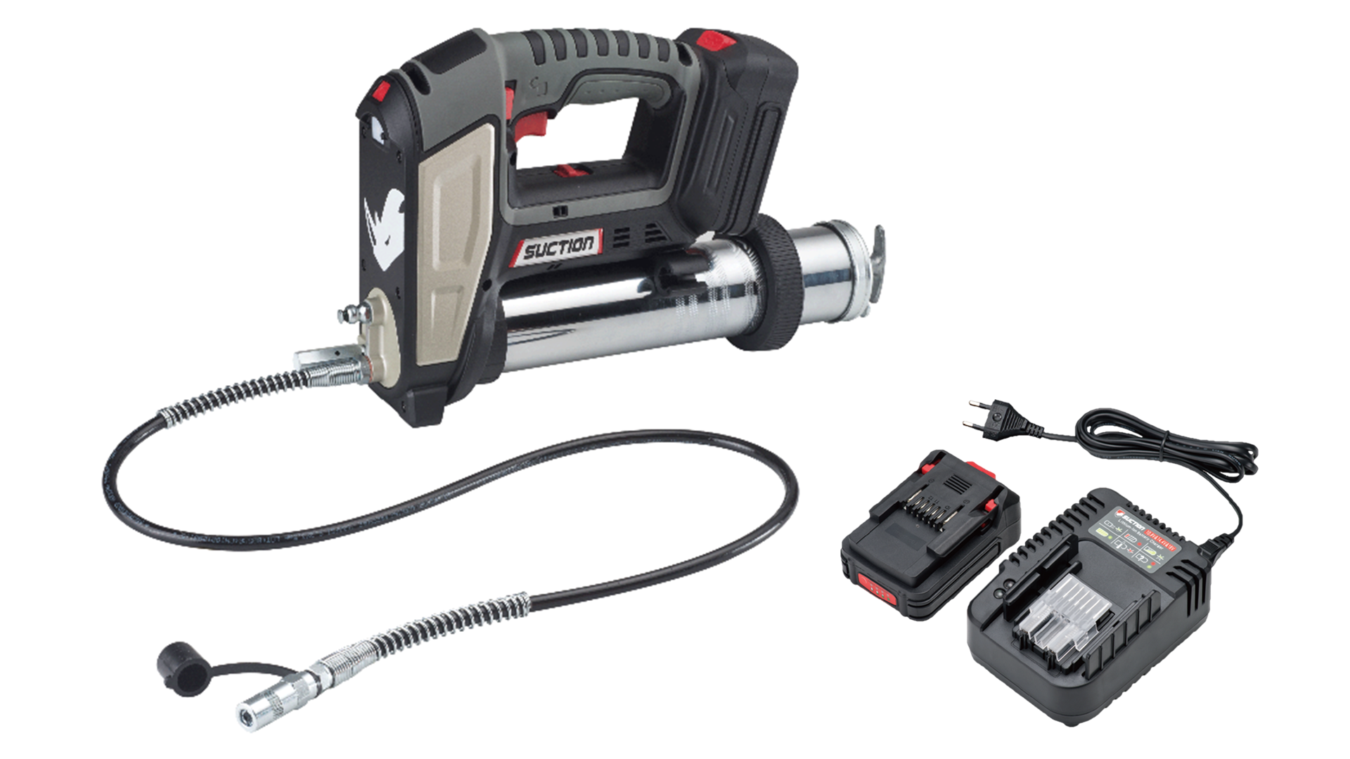 Cordless Grease Gun 2-Speed 18V Kit