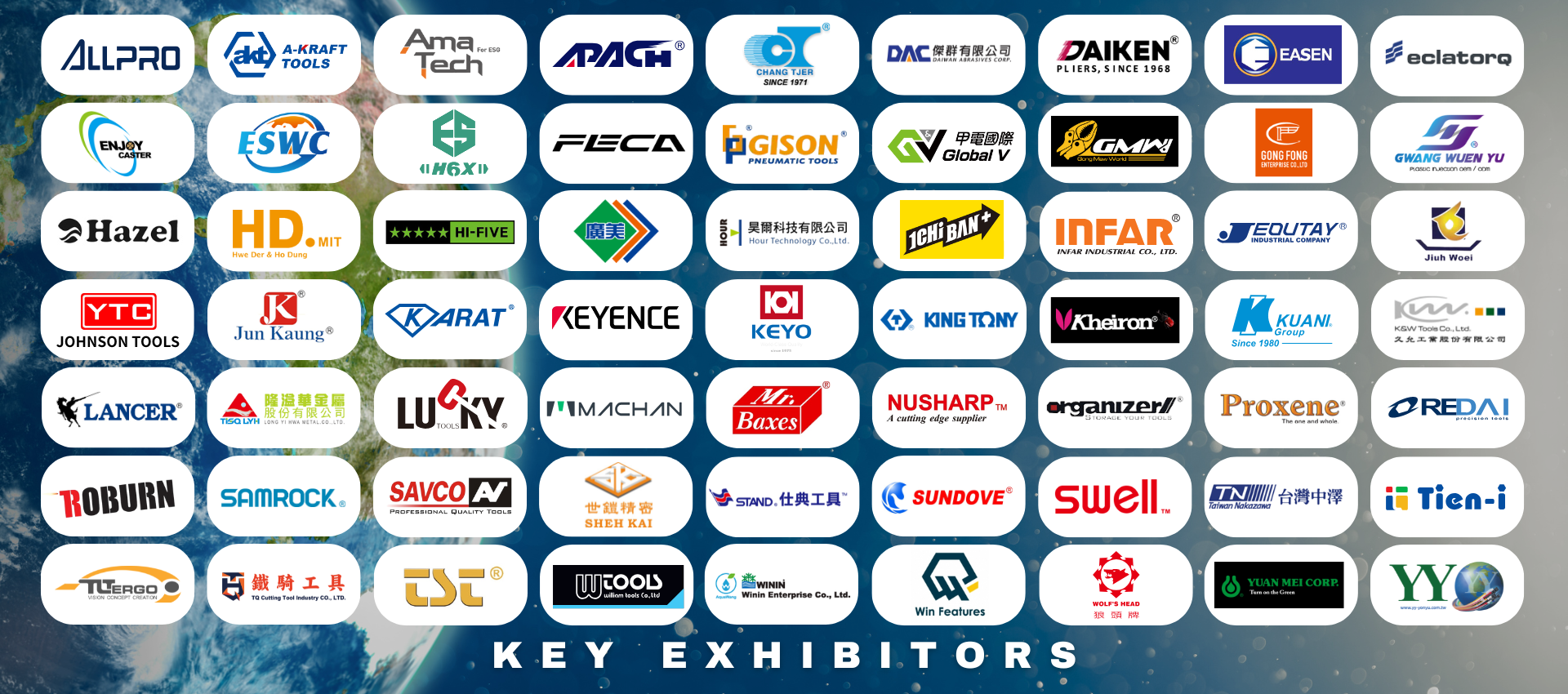 2025 KEY Exhibitors
